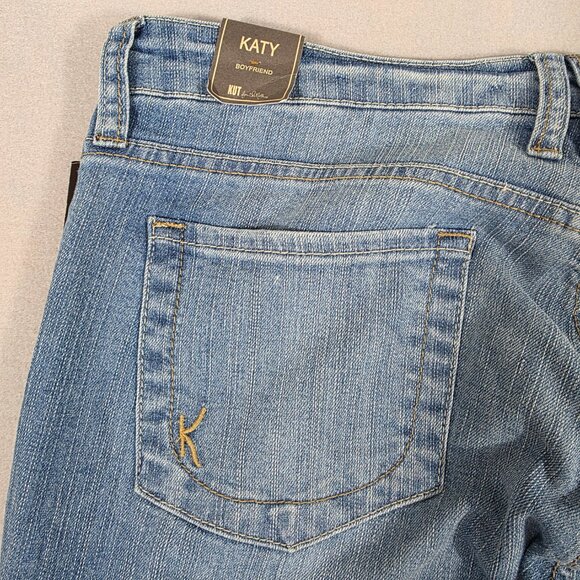 KUT from the Kloth Jeans Womens 8 Denim Katy Boyfriend NWT - Picture 8 of 16